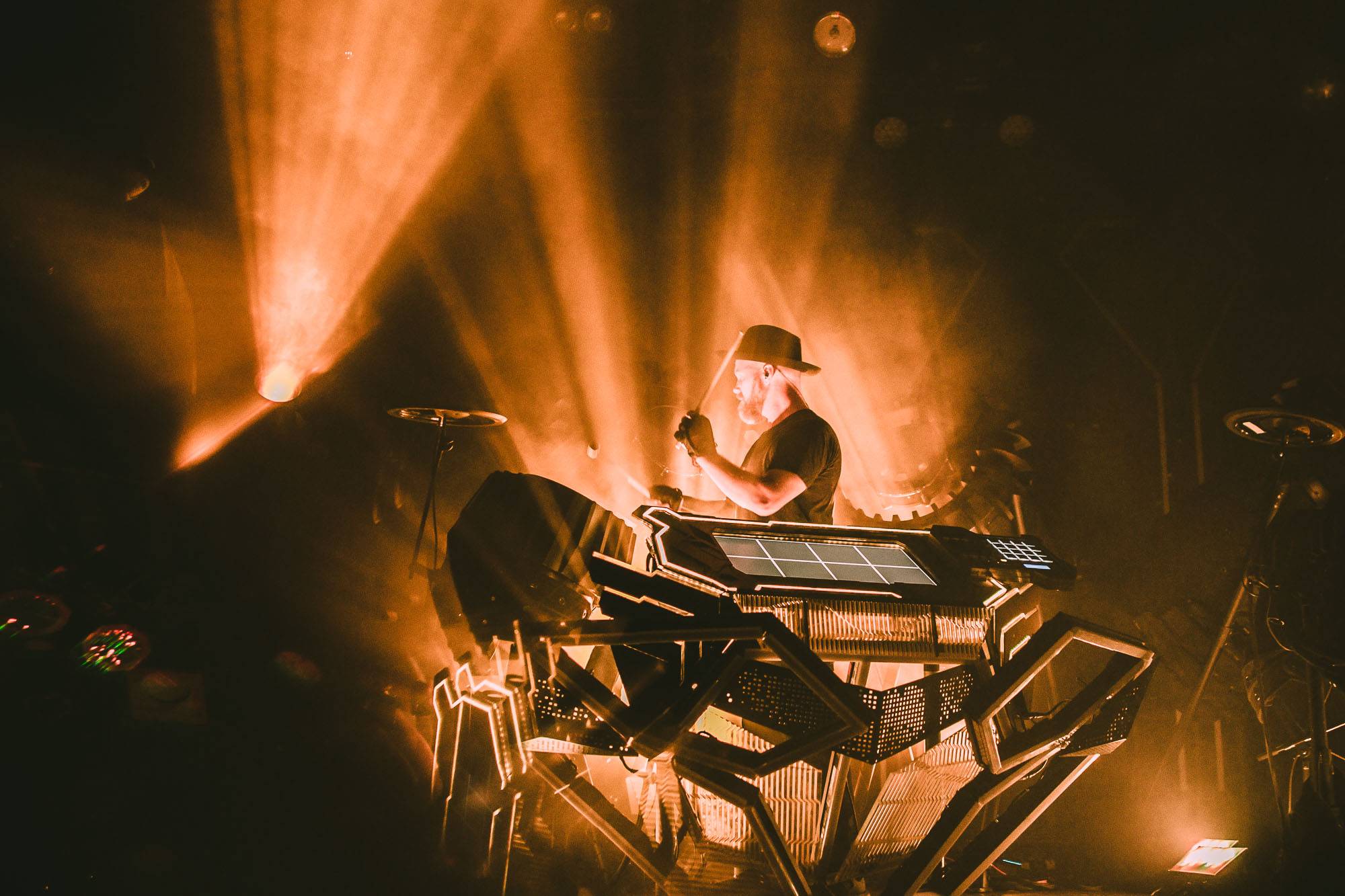 The Glitch Mob at the Vogue Theatre, May 14 2018. Kelli Anne photo.