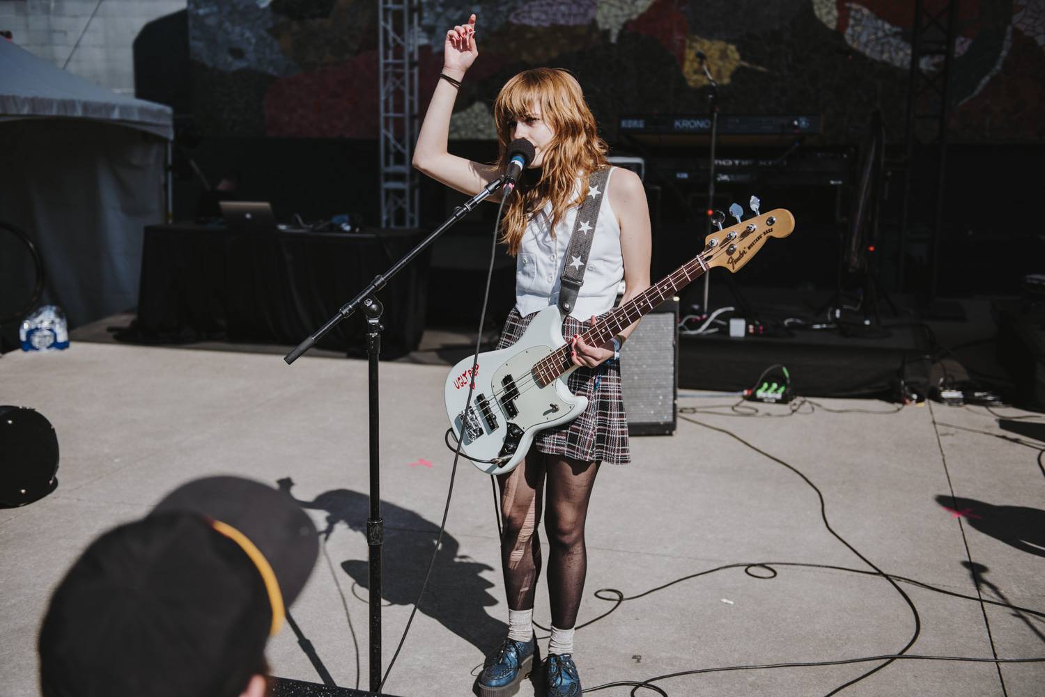 Skating Polly at the Bumbershoot Music Festival 2018 - Day 2. Sept 1 2018. Pavel Boiko photo.