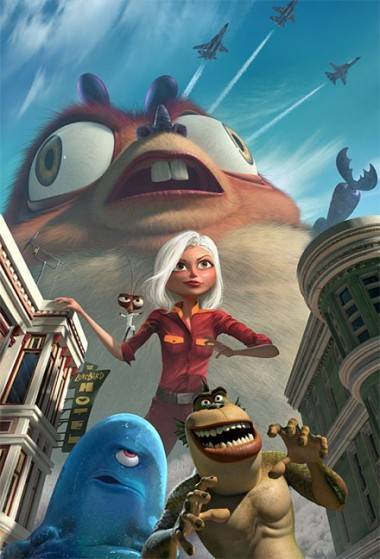 Monsters vs. Aliens movie image