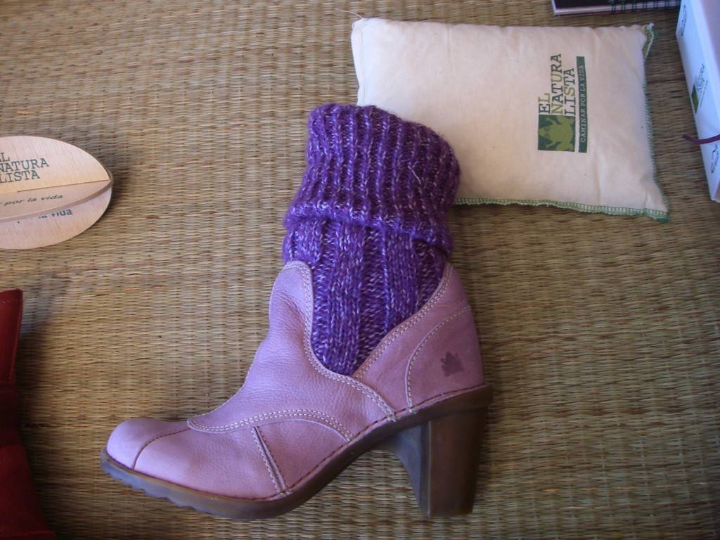 Purple boot