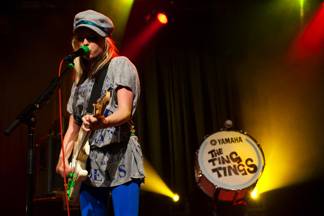 Katie White with the Ting Tings in Vancouver