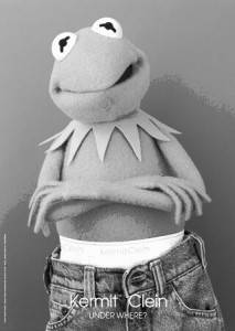 Kermit the Frog underwear photos