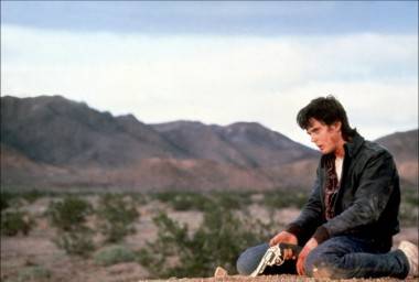 C. Thomas Howell in The Hitcher movie image