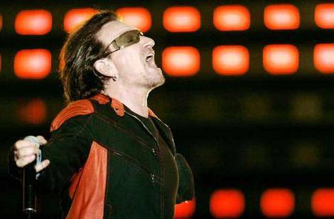 U2 frontman Bono