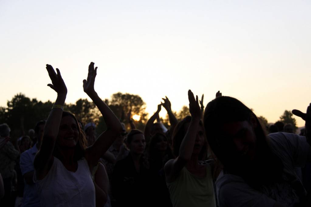 Vancouver Folk Music Festival 2009 audience photo 2