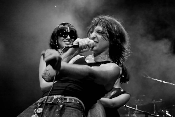 mickeya2 Mickey Avalon and dancer photo