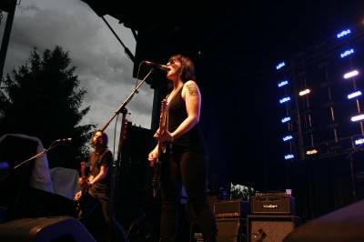 Spinnerette at the Virgin Festival, July 25 2009. Kayla Joffe concert photo