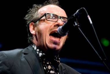 Elvis Costello at the Winnipeg Folk Festival, July 8 2009