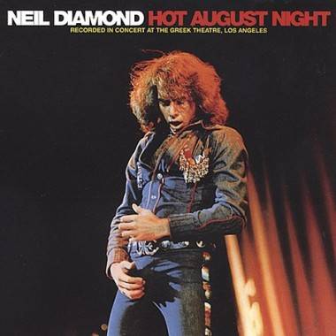 Neil Diamond Hot August Night album cover