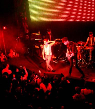 Dragonette concert photo 2 Martina Sorbara with Dragonette at the Venue, Oct 17 2009. Jessica Bardosh photo