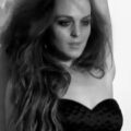 Lindsay Lohan during an Elle magazine photoshoot in 2009
