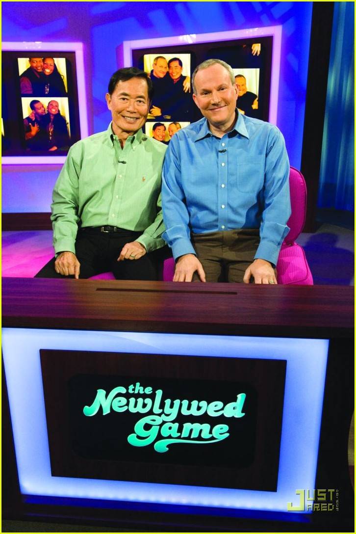 George Takei and Brad Altman on The Newlywed Game