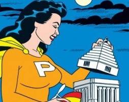 Love and Rockets illustration by Jamie Hernandez