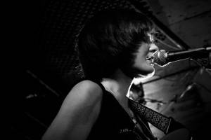 Elizabeth Powell with Land of Talk concert photo