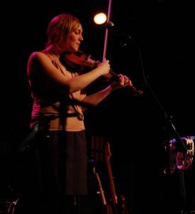 Jenn Grant at the Park Theatre, Winnipeg, Feb 9 2010. Jill Latschislaw photo