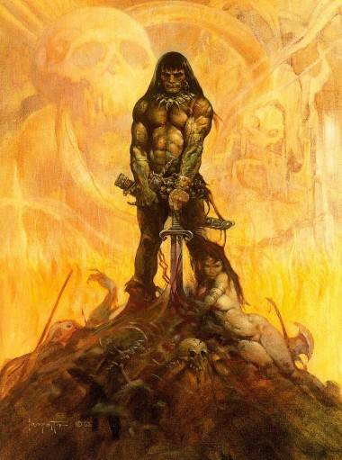 Conan the Adventurer by Frank Frazetta.