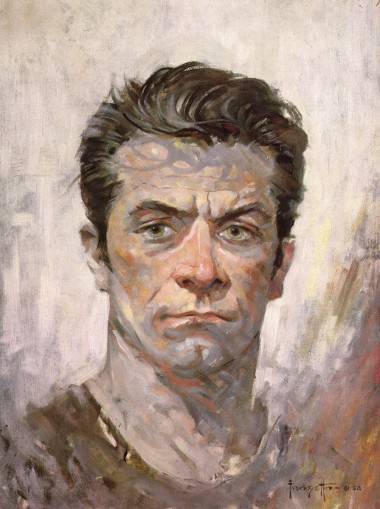 Frank Frazetta self-portrait