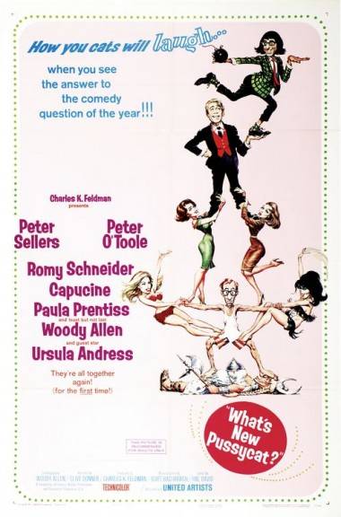 What's New Pussycat (1964) movie poster by Frank Frazetta.