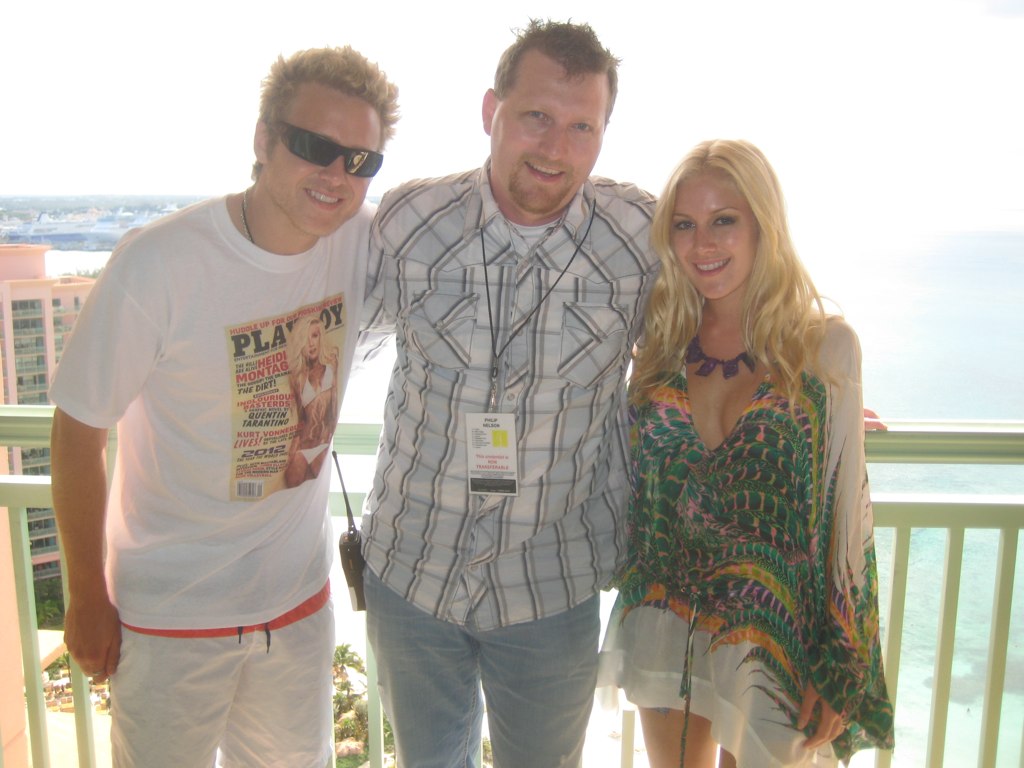 Spencer Pratt and Heidi Montag at Miss Universe 2009