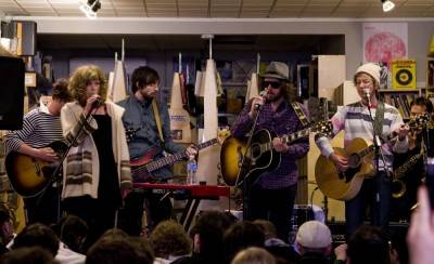 Broken Social Scene at Soundscapes, Toronto, May 9 2010. Adrian Smith photo