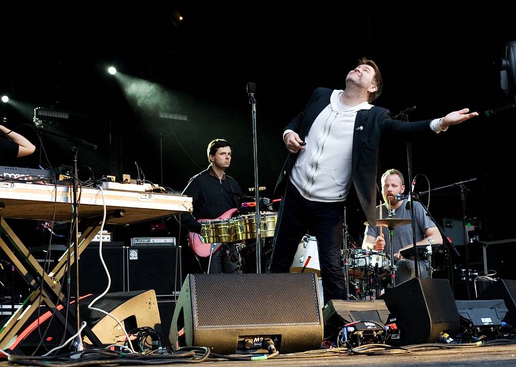 LCD Soundsystem at Malkin Bowl,a Vancouver, May 31 2010. Jason Statler photo