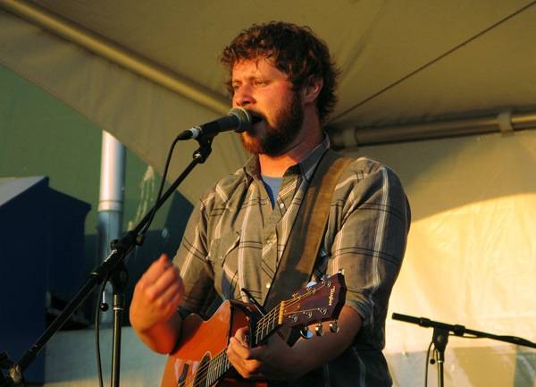 Dan Mangan at English Bay, July 28 2010. Ashley Tanasiychuk photo