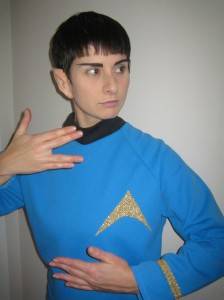 Natasha D as Spock Natasha Duprey as everyone's favourite vulcan. Apparently, S.L. Feldman & Assoc. have taken "casual Friday" one step further.