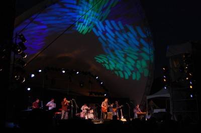 Calexico at the Vancouver Folk Music Festival, July 16 2010. Megan Chursinoff photo