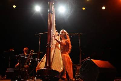 Joanna Newsom at the Vogue, July 5. Skot Nelson photo