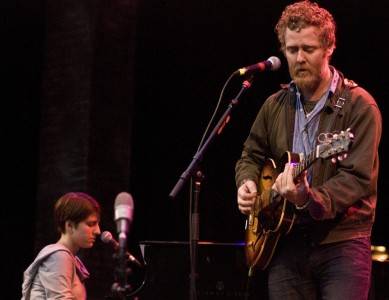 The Swell Season at Malkin Bowl, Aug 22. Jade Dempsey photo