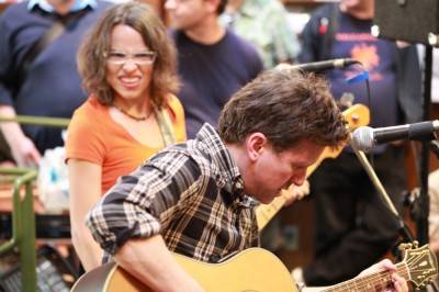 Superchunk at Zulu Records, Oct 13 2010. Skot Nelson photo