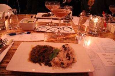 Goat curry at The Refinery, Vancouver, Nov 24 2010. Robyn Hanson photo