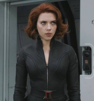 Scarlett Johansson as Black Widow in The Avengers movie image