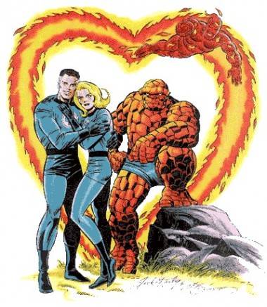 Fantastic Four by Jack Kirby.