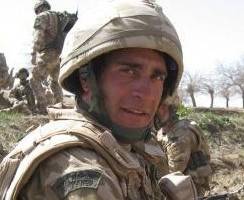 Jake Olafsen Wearing the Green Beret