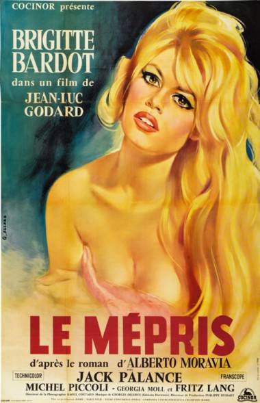 Le Mepris movie poster