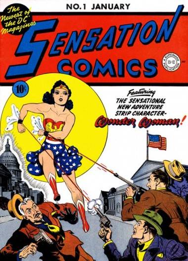 Sensation Comics cover