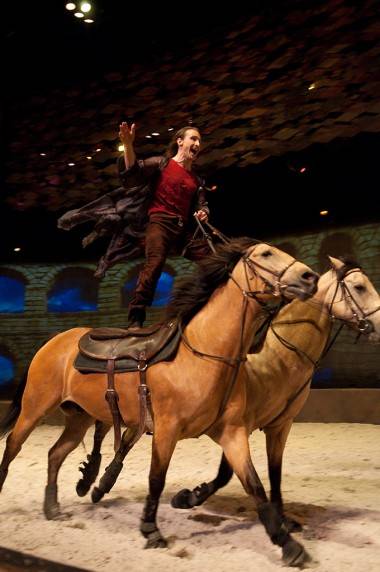 Cavalia media preview in Vancouver, March 21 2011. Ashley Tanasiychuk photo