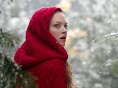 Amanda Seyfried in Red Riding Hood.