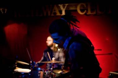 Andrea Ramolo at the Railway Club, Vancouver, April 25 2011. Jason Statler photo