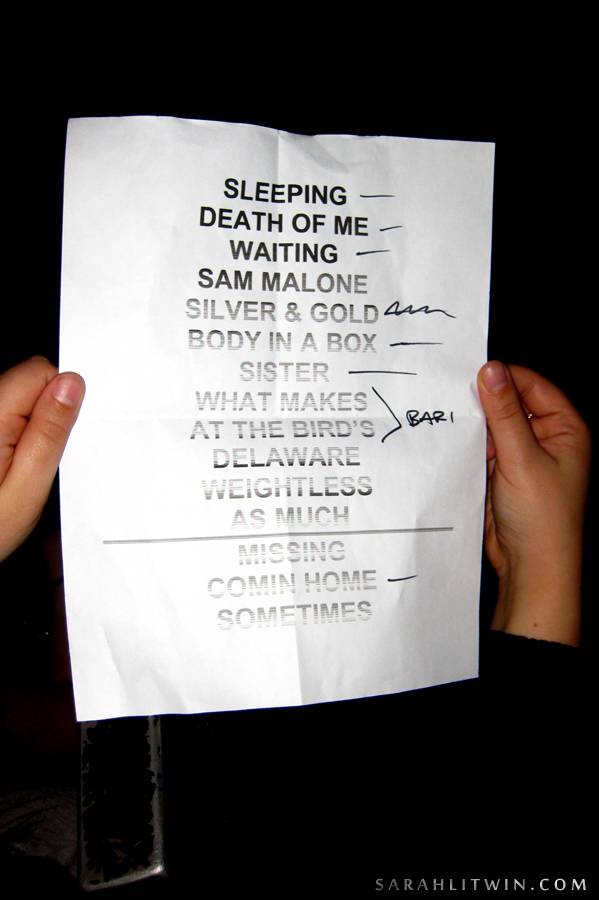City And Colour Setlist 2025 Nyssa Arabelle