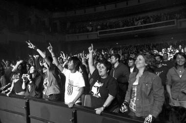 My Chemical Romance at the Centre in Vancouver for Performing Arts, April 2 2011. Ashley Tanasiychuk photo