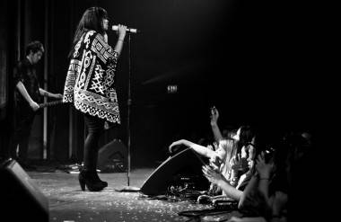 Fefe Dobson at the Vogue Theatre, Vancouver, April 16 2011. Jade Dempsey photo