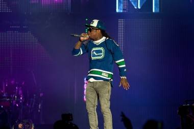 Lil Wayne at Rogers Arena, Vancouver, April 27 2011. Ashley Tanasiychuk photo