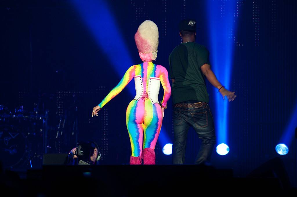 Nicki Minaj at Rogers Arena, Vancouver, April 27 2011. Ashley Tanasiychuk photo