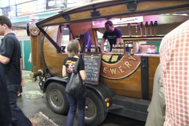 North Coast beers at the Brewery Creek Beer Festival, Vancouver, May 13 2011. Robyn Hanson photo