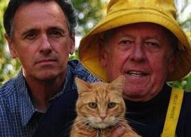 Fishing with Gubby artist and writer Kim La Fave and Gary Kent (photo)