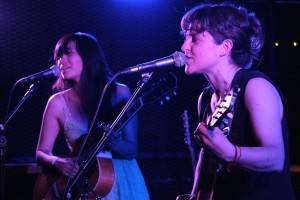 Thao Nguyen and Mirah Zeitlyn at the Biltmore Cabaret, Vancouver, May 5 2011. Robyn Hanson photo