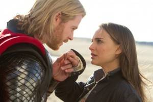 Thor Hemsworth Portman movie image