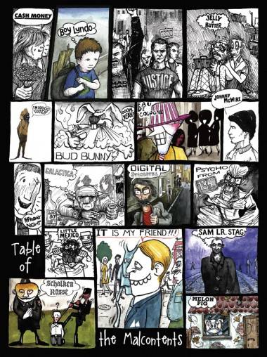 FIB Chronicle comics anthology art